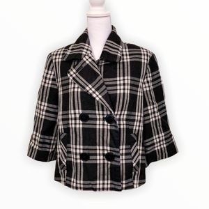 $5 CLEAROUT SALE! Larry Levine Plaid Jacket